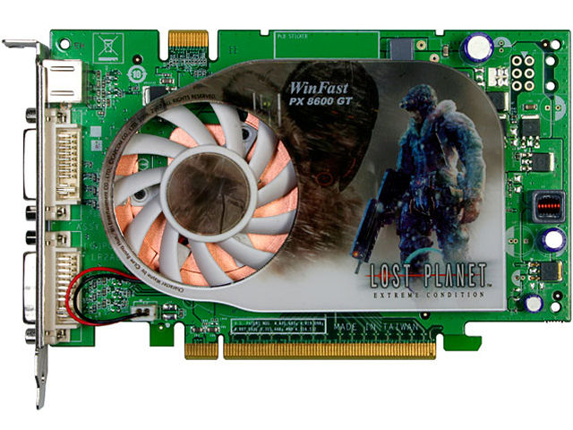 WinFast PX8600 GT TDH (Lost Planet Edition) (PCIExp 256MB) �̐��i�摜