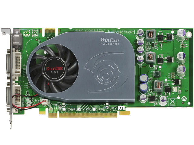 WinFast PX9500 GT 512MB (GDDR3 �t�@�����f��) (PCIExp 512MB) �̐��i�摜