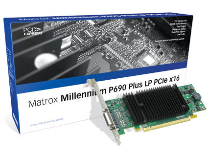 Millennium P690 Plus LP PCIe x16 (PCIExp 256MB) �̐��i�摜