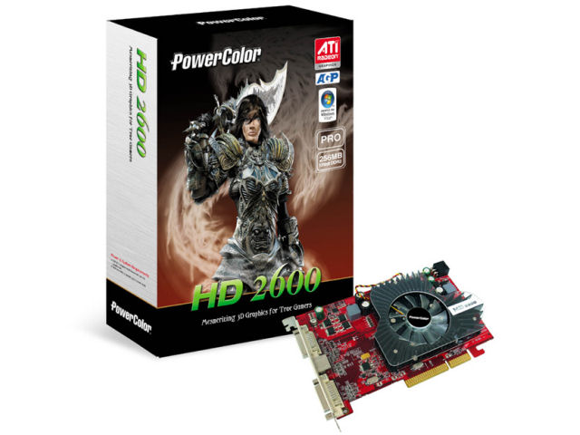 PowerColor HD 2600 PRO 256MB AGP (AGP 256MB) �̐��i�摜