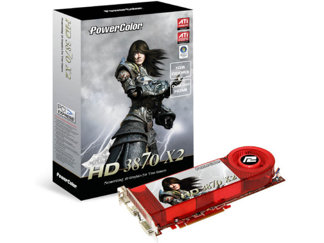 PowerColor HD 3870 X2 1G GDDR3 (PCIExp 1GB) �̐��i�摜