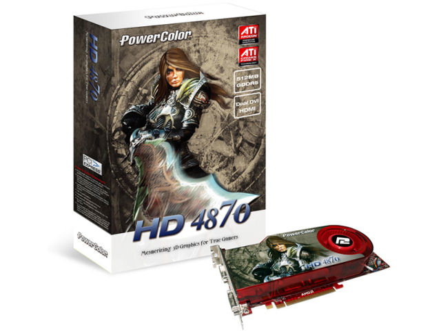 PowerColor HD 4870 512MB GDDR5 (PCIExp 512MB) �̐��i�摜