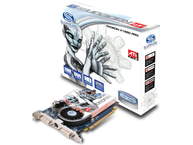 SAPPHIRE RADEON X1650 PRO (PCIExp 256MB) �̐��i�摜
