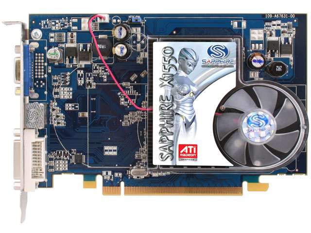 SAPPHIRE RADEON X1550 (PCIExp 256MB) �̐��i�摜