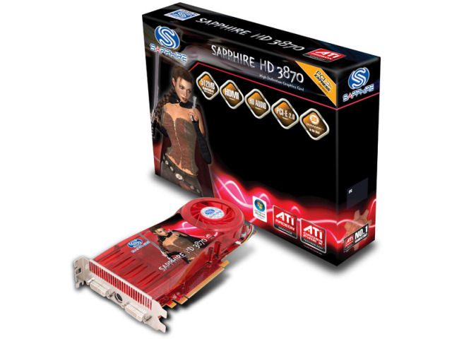 SAPPHIRE RADEON HD 3870 512MB GDDR4 PCIE (PCIExp 512MB) �̐��i�摜