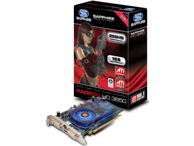 SAPPHIRE RADEON HD 3650 256MB DDR2 HM PCIE (PCIExp 256MB) �̐��i�摜