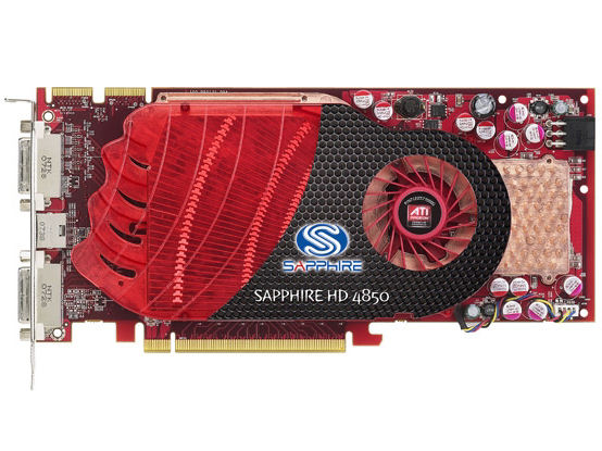 SAPPHIRE RADEON HD 4850 512MB GDDR3 PCIE (PCIExp 512MB) �̐��i�摜