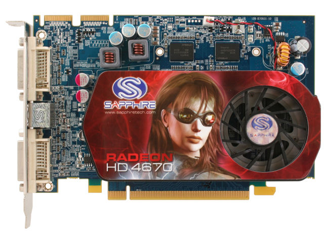 SAPPHIRE RADEON HD 4670 512MB GDDR3 PCIE (PCIExp 512MB) �̐��i�摜