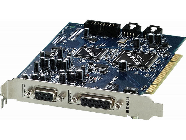 Подключение e mu 0404 pci