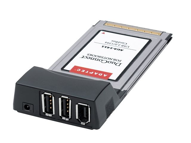 DuoConnect for Notebooks AUA-1411/JA KIT (USB2.0/1394a) �̐��i�摜