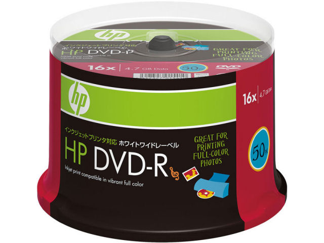 DVD-R4.7HPWBX50S (DVD-R 16�{�� 50���g) �̐��i�摜