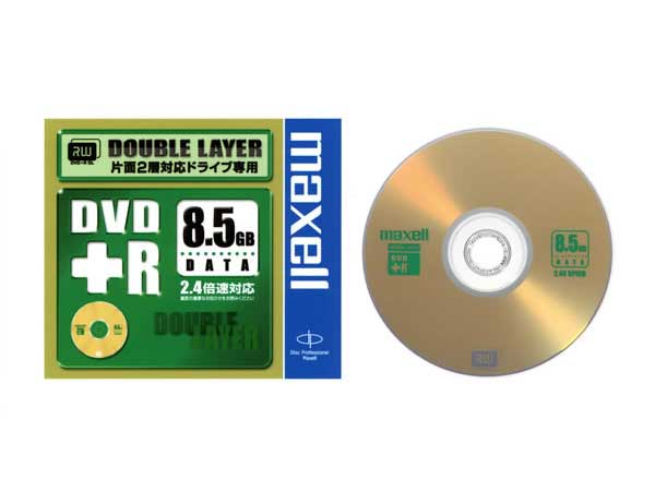 D+R85.1P (DVD+R DL 2.4�{�� 1��) �̐��i�摜