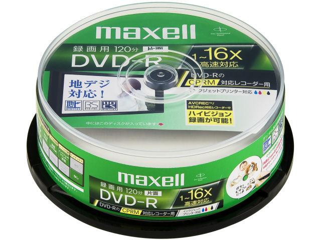 DRD120WPC.20SP B (DVD-R 16�{�� 20���g) �̐��i�摜