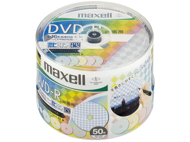 DRD120PMIXC.50SP B (DVD-R 16�{�� 50���g) �̐��i�摜