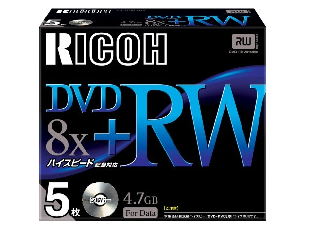 D8RWD-S5CW (DVD+RW 8�{�� 5���g) �̐��i�摜