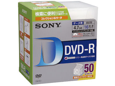 50DMR47HPCK (DVD-R 16�{�� 50���g) �̐��i�摜