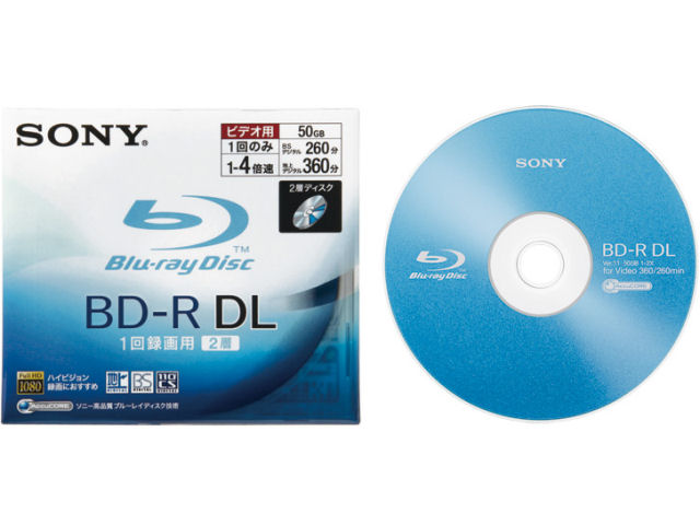 BNR2VBSJ4 (BD-R DL 4�{�� 1��) �̐��i�摜