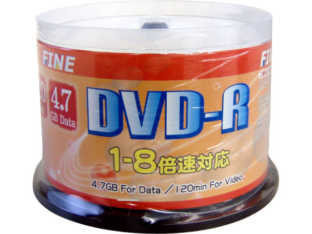 FIDVR47-8X50P (DVD-R 8�{�� 50���g) �̐��i�摜