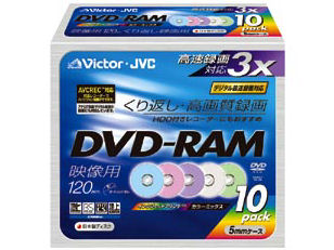 VD-M120NX10 (DVD-RAM 3�{�� 10���g) �̐��i�摜