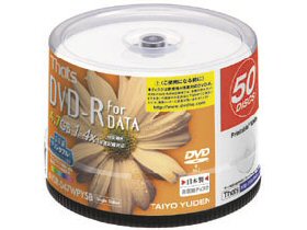 DVDR-D47WPYSB (DVD-R 4�{�� 50���g) �̐��i�摜
