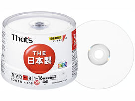 DR-47WPY50BN (DVD-R 16�{�� 50���g) �̐��i�摜
