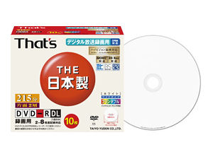 DR-C21WWY10SA (DVD-R DL 8�{�� 10���g) �̐��i�摜
