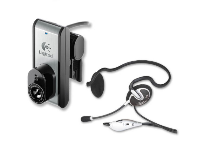 Qcam for Notebooks Pro with Headset (QVX-13NSHS) �̐��i�摜