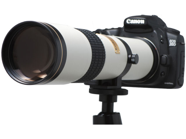 �P���R�[ED�����Y 500mm F8DX �̐��i�摜