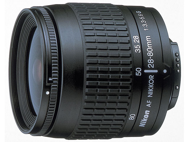 AF Zoom Nikkor 28-80mm F3.3-5.6G (�u���b�N) �̐��i�摜