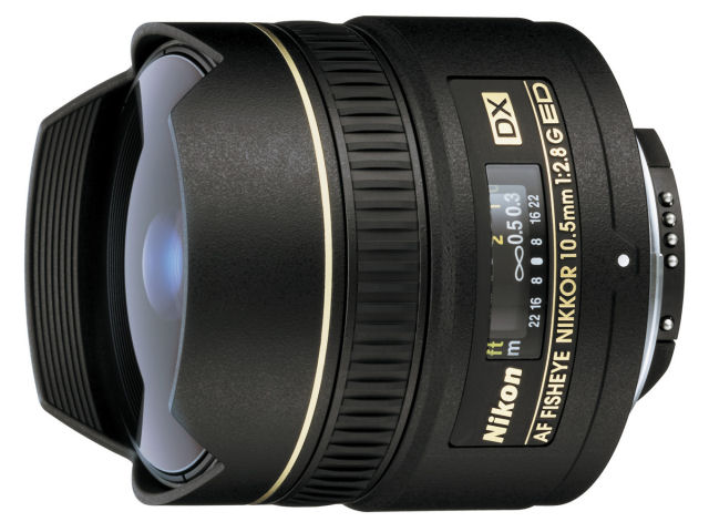 AF DX Fisheye-Nikkor 10.5mm f/2.8G ED �̐��i�摜