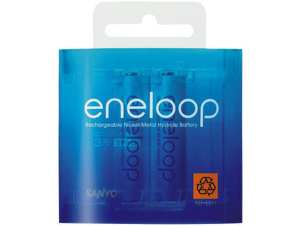 eneloop(�G�l���[�v)�P3�`2����p�b�N HR-3UTG-2BP �̐��i�摜