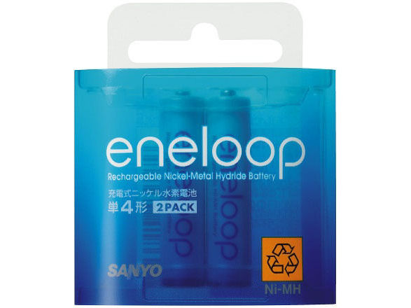 eneloop(�G�l���[�v)�P4�`2����p�b�N HR-4UTG-2BP �̐��i�摜