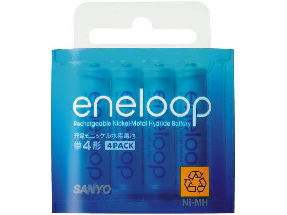 eneloop(�G�l���[�v)�P4�`4����p�b�N HR-4UTG-4BP �̐��i�摜