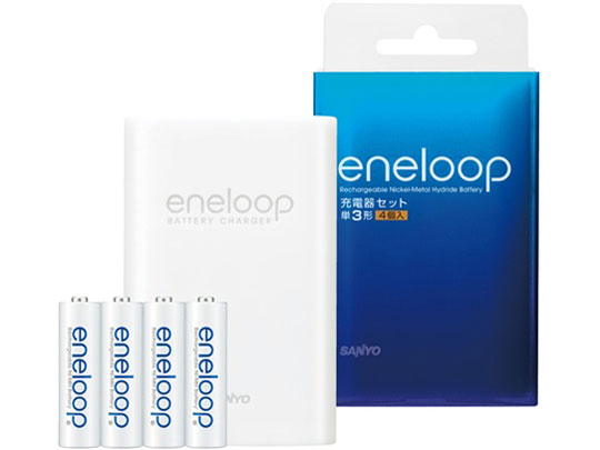 eneloop(�G�l���[�v)�P3�`4�t�[�d��Z�b�g N-TG1S �̐��i�摜