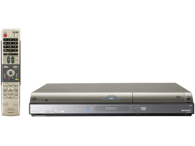 SHARP シャープ DV-ACW72 デジタルハイビジョンレコーダー(HDD/DVDレコーダー) AQUOS アクオス HDD:250GB  地デジWチューナー搭載
