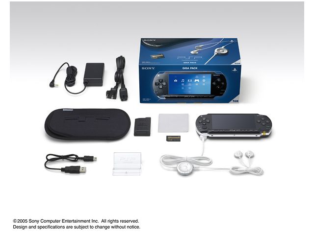 PSP �M�K�p�b�N �u���b�N PSP-1000G1 �̐��i�摜