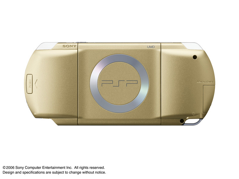 PSP �v���C�X�e�[�V�����E�|�[�^�u�� �V�����p���S�[���h PSP-1000 CG