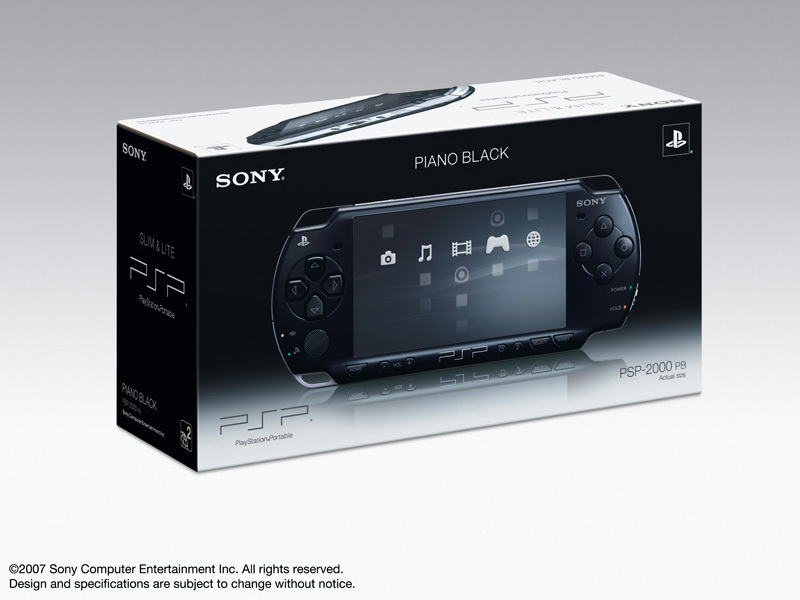 PSP �v���C�X�e�[�V�����E�|�[�^�u�� �s�A�m�E�u���b�N PSP-2000 PB
