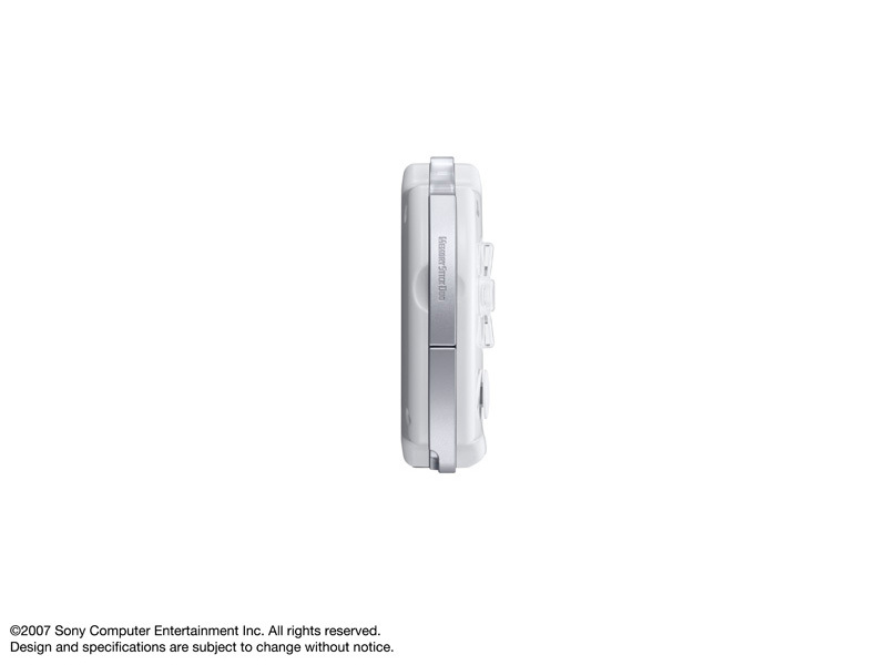 PSP �v���C�X�e�[�V�����E�|�[�^�u�� �Z���~�b�N�E�z���C�g PSP-2000 CW