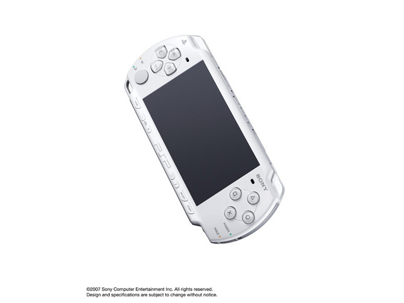 PSP �v���C�X�e�[�V�����E�|�[�^�u�� �Z���~�b�N�E�z���C�g PSP-2000 CW