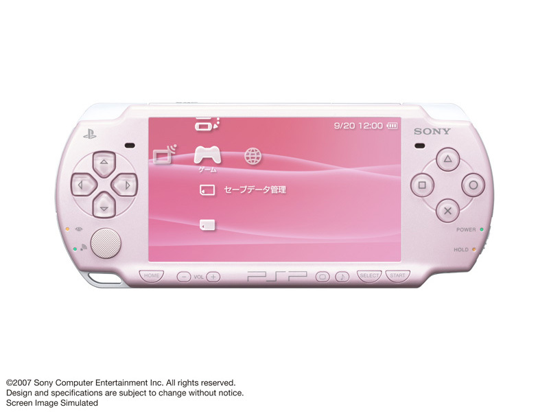 PSP �v���C�X�e�[�V�����E�|�[�^�u�� ���[�Y�E�s���N PSP-2000 RP