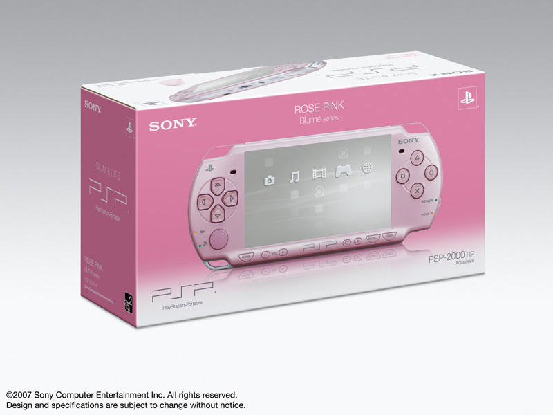 PSP �v���C�X�e�[�V�����E�|�[�^�u�� ���[�Y�E�s���N PSP-2000 RP