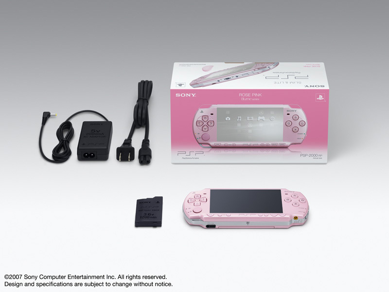PSP �v���C�X�e�[�V�����E�|�[�^�u�� ���[�Y�E�s���N PSP-2000 RP