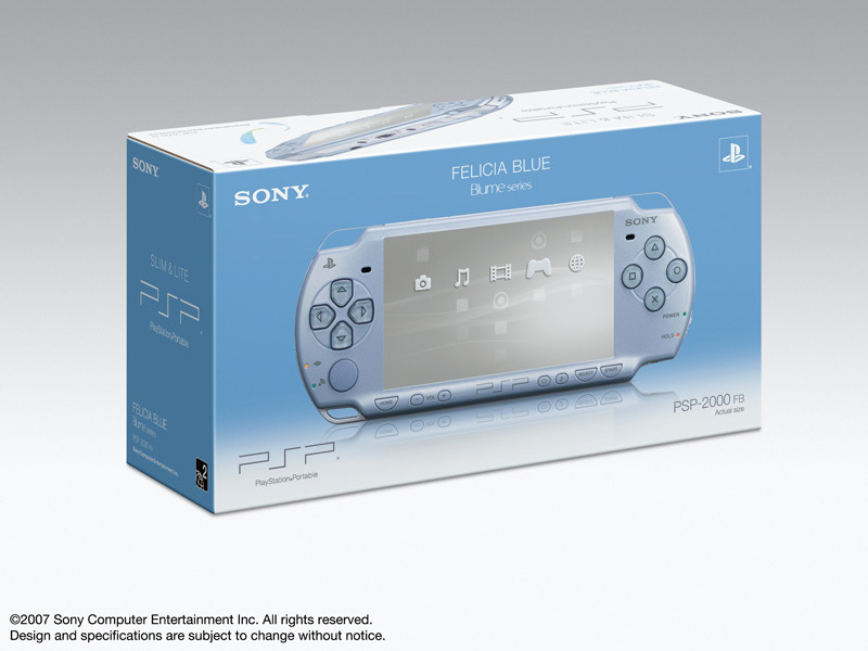 PSP �v���C�X�e�[�V�����E�|�[�^�u�� �t�F���V�A�E�u���[ PSP-2000 FB