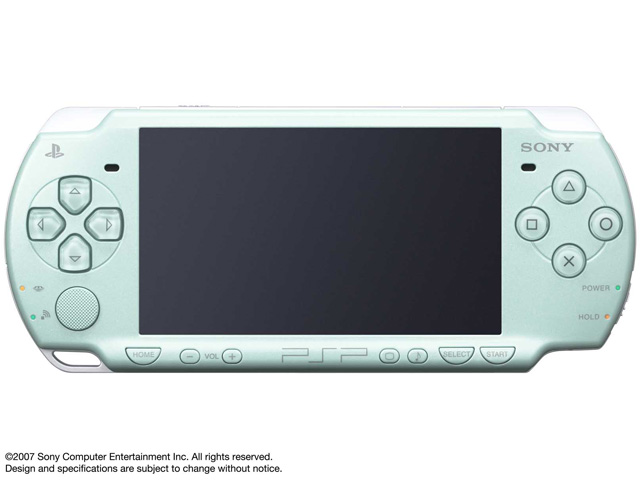 SIE PSP プレイステーション・ポータブル ミント・グリーン PSP