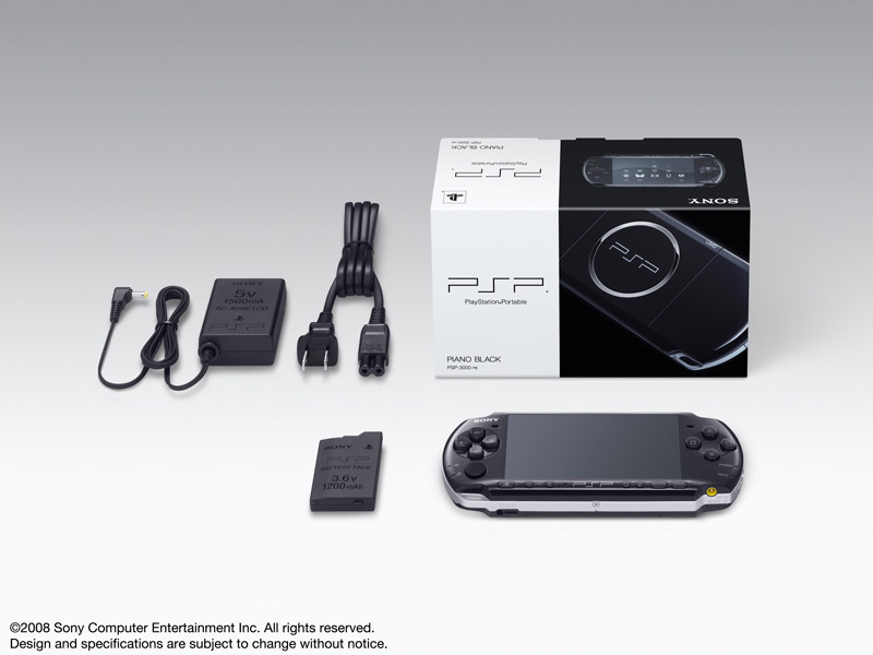 PSP �v���C�X�e�[�V�����E�|�[�^�u�� �s�A�m�E�u���b�N PSP-3000 PB