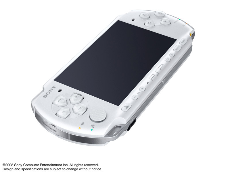 PSP �v���C�X�e�[�V�����E�|�[�^�u�� �p�[���E�z���C�g PSP-3000 PW