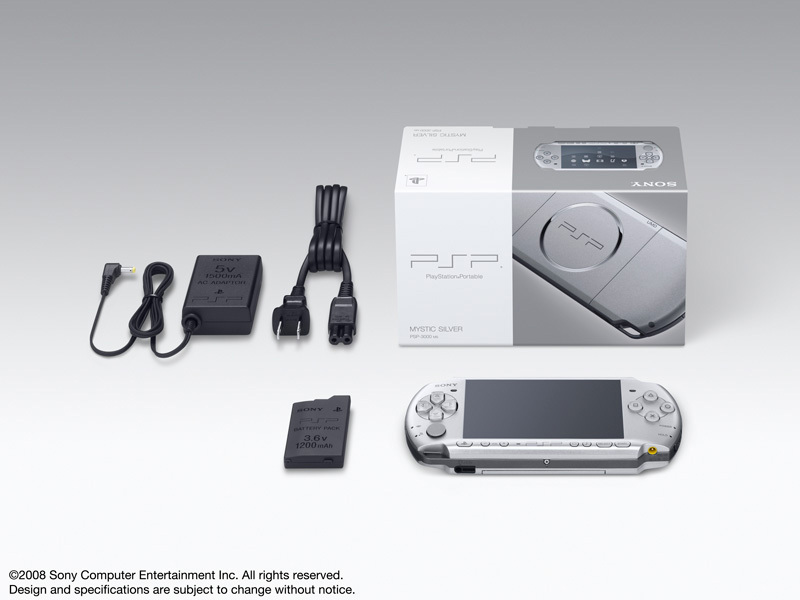 PSP �v���C�X�e�[�V�����E�|�[�^�u�� �~�X�e�B�b�N�E�V���o�[ PSP-3000 MS
