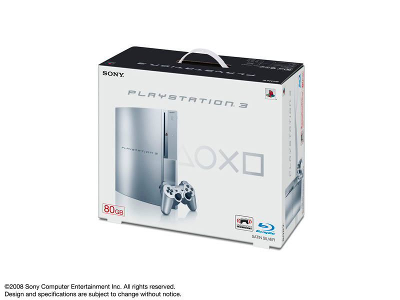 �v���C�X�e�[�V����3 HDD 80GB �T�e���E�V���o�[ CECHL00 SS