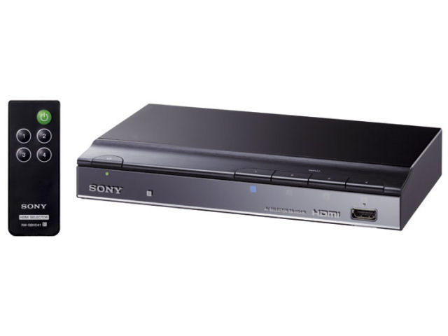 SONY AVセレクター (HDMI端子対応モデル) SB-HD41R 取扱説明書
